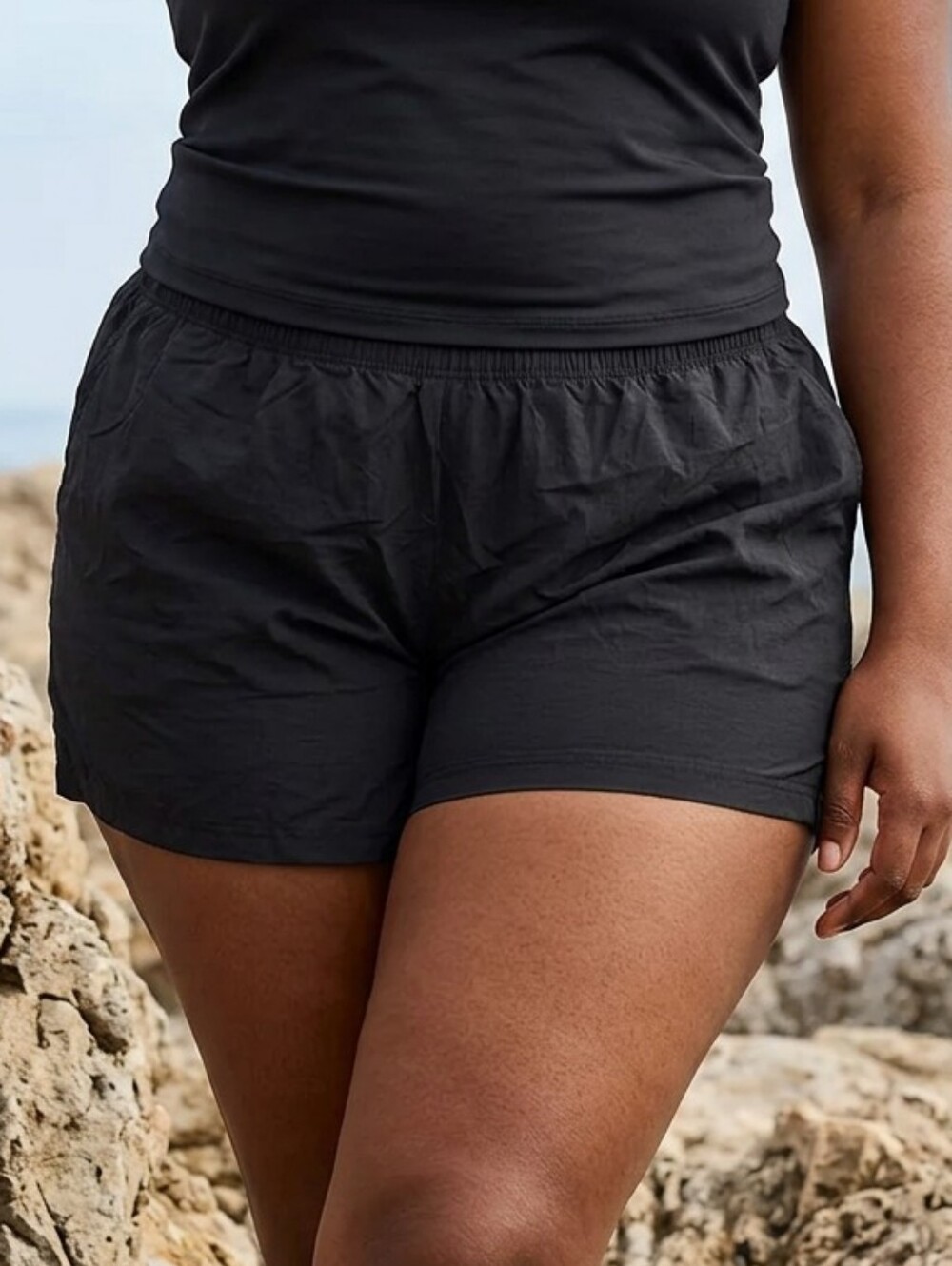 Columbia Sandy River Shorts XXL UPF 30 Quick Dry Hiking 20W Outdoor Black Active
